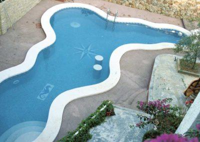 piscina irregular