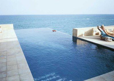 piscinas desbordantes